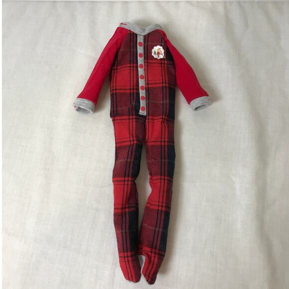 The Elf on the Shelf Other - Claus Couture Elf on the Shelf Footie Pajamas